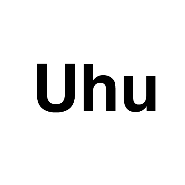UHU — animiertes Logo