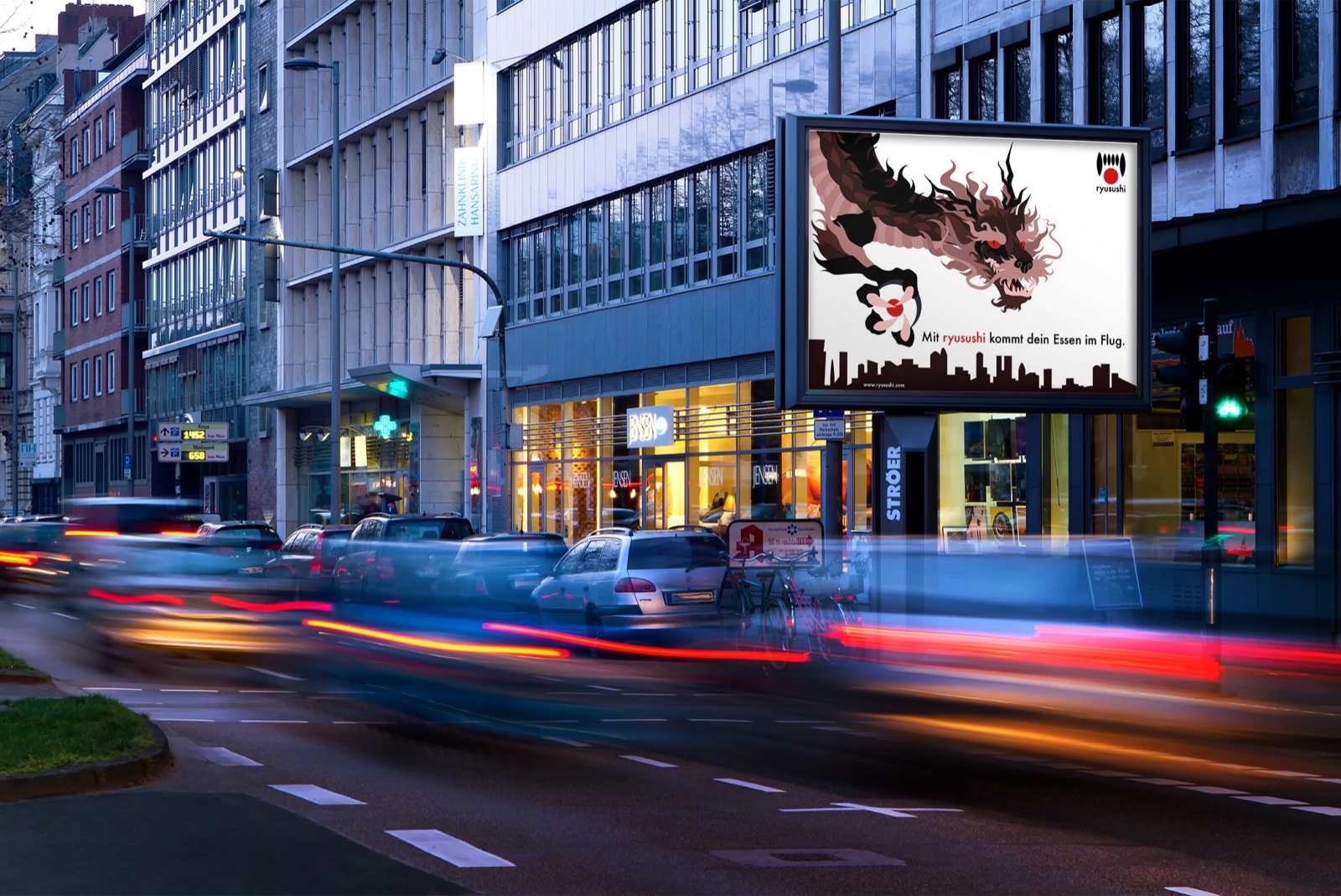 RyuSushi Plakatkampagne