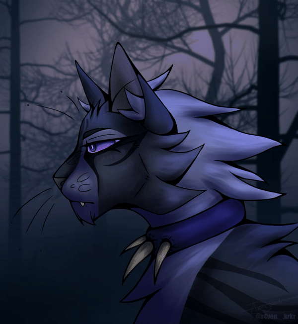 Animation eines Raben