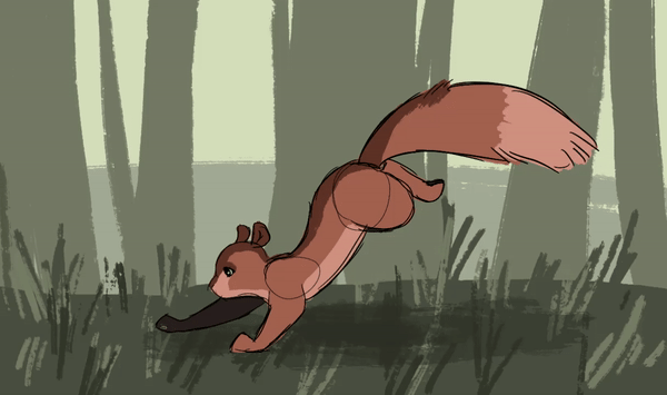 Walkcycle-Animation